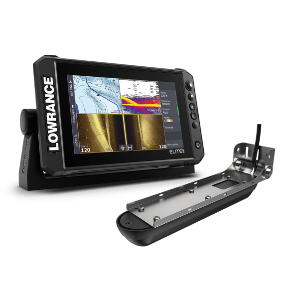 Lowrance Elite 9 FS Black Edition Inc. Active Imaging 3-in-1 ryhmässä Veneilyelektroniikka & veneily / kaikuluotaimet / Yhdistelmä kaikuluotain & karttaplotteri @ Sportfiskeprylar.se (000-16366-001-SET)