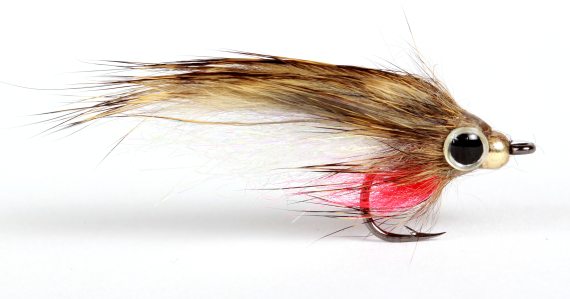 Mini Zonker Natural Gray - 4cm ryhmässä Uistimet / vieheet / Perhot / Streamerit @ Sportfiskeprylar.se (101979GL)