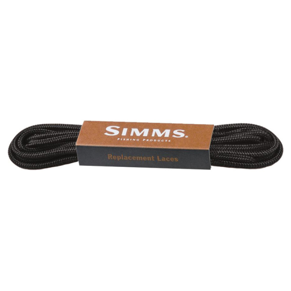 Simms Replacement Laces Black ryhmässä Vaatteet ja kengät / Kahluuvarusteet / Kahluukengät @ Sportfiskeprylar.se (12194-001-00)