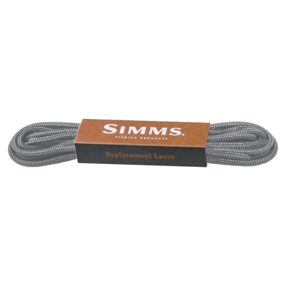 Simms Replacement Laces Pewter ryhmässä Vaatteet ja kengät / Kahluuvarusteet / Kahluukengät @ Sportfiskeprylar.se (12194-015-00)