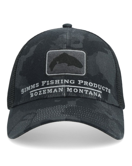 Simms Trout Icon Trucker Regiment Camo Carbon ryhmässä Vaatteet ja kengät / Kahluuvarusteet / Kahluukengät @ Sportfiskeprylar.se (12226-1033-00)