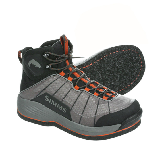 Simms Flyweight Boot Felt Steel Grey (Filt) ryhmässä Vaatteet ja kengät / Kahluuvarusteet / Kahluukengät @ Sportfiskeprylar.se (12632-016-09r)