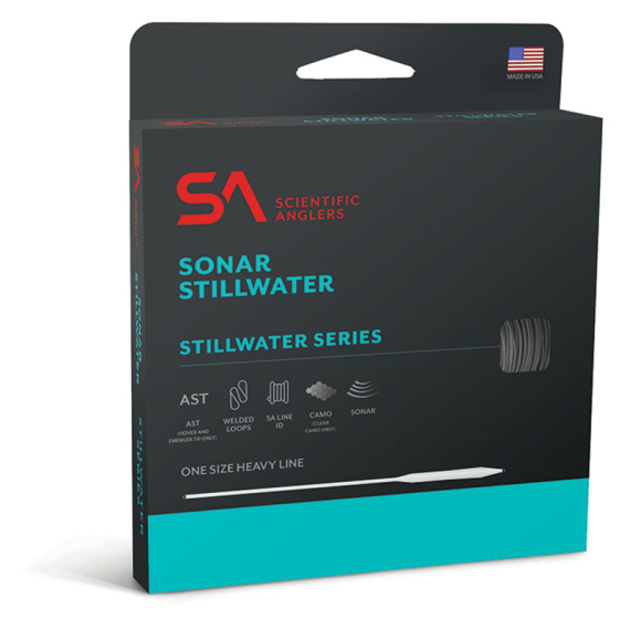 SA Sonar Stillwater Camo Clear WF Fly Line ryhmässä Siimat / Perhosiimat / Yhdenkäden siimat @ Sportfiskeprylar.se (129794r)