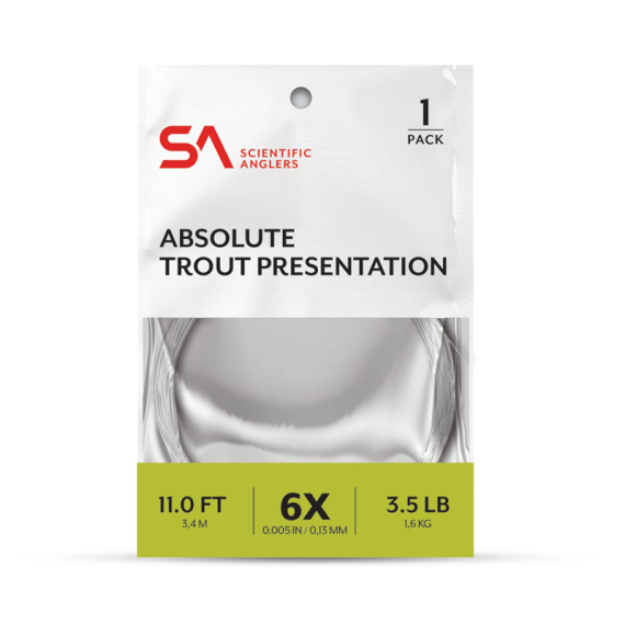 SA Absolute Trout Presentation Leader 14\' ryhmässä Koukut & Tarvikkeet / perukkeet & perukemateriaalit / Valmiit perukkeet / Kartioperukkeet @ Sportfiskeprylar.se (134095r)