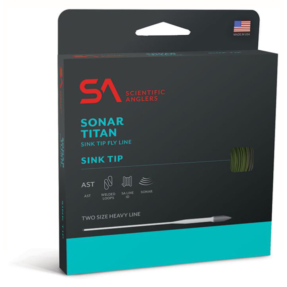 SA Sonar Titan Sink Tip WF Fly Line F/I ryhmässä Siimat / Perhosiimat / Yhdenkäden siimat @ Sportfiskeprylar.se (137072r)