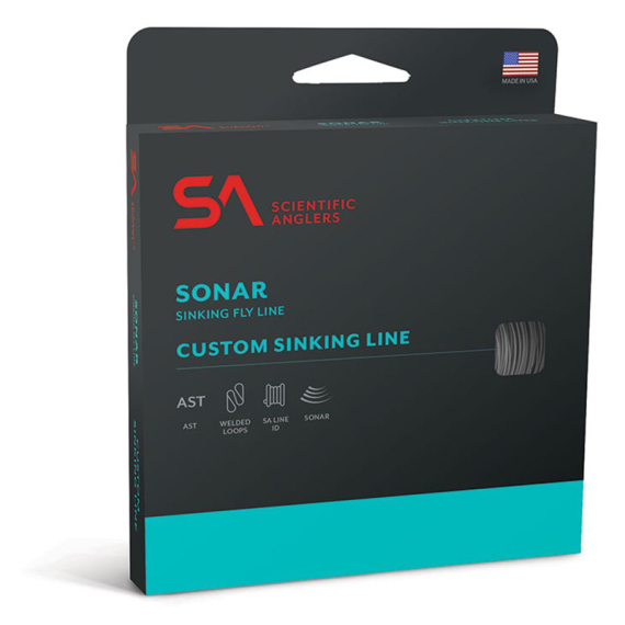 SA Sonar Camo Intermediate WF Fly Line ryhmässä Siimat / Perhosiimat / Yhdenkäden siimat @ Sportfiskeprylar.se (139205r)