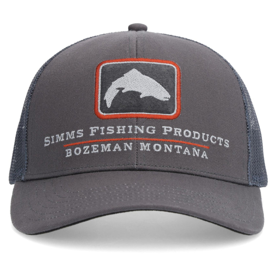 Simms Double Haul Icon Trucker Slate ryhmässä Vaatteet ja kengät / Lippikset ja päähineet / Lippikset / Trucker lippikset @ Sportfiskeprylar.se (14032-096-00)