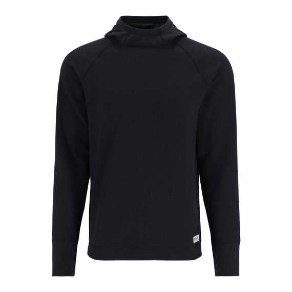 Simms Highline Hoody Black ryhmässä Vaatteet ja kengät / Vaatetus / Villapaidat / Hupparit @ Sportfiskeprylar.se (14059-001-20r)