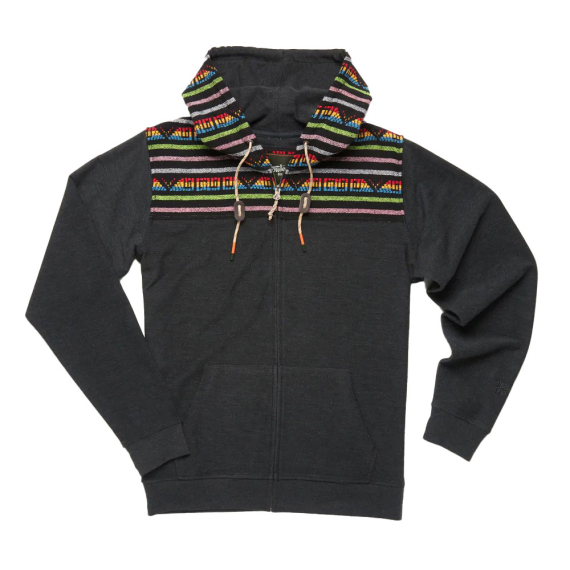 Howler Shaman Hoodie Antique Black Kwanti Jacquard ryhmässä Vaatteet ja kengät / Vaatetus / Villapaidat / Hupparit @ Sportfiskeprylar.se (150622F-ANT-Sr)