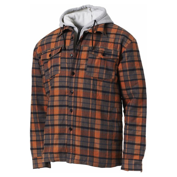 Savage Gear Twin Shirt Jacket Orange/Grey ryhmässä Vaatteet ja kengät / Vaatetus / Takit / Synteettisesti eristetyt takit @ Sportfiskeprylar.se (1611173r)