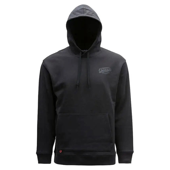 Grundéns Displacement DWR Hoodie Solid Black ryhmässä Vaatteet ja kengät / Vaatetus / Villapaidat / Hupparit @ Sportfiskeprylar.se (20032-010-0013r)