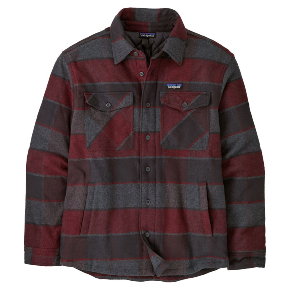 Patagonia M\'s LW Insulated Fjord Flannel Shirt William: Ink Black ryhmässä Vaatteet ja kengät / Vaatetus / Paidat @ Sportfiskeprylar.se (20386-WMIB-Sr)