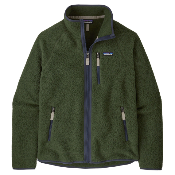 Patagonia M\'s Retro Pile Jacket Torrey Pine Green ryhmässä Vaatteet ja kengät / Vaatetus / Takit / Fleecetakit @ Sportfiskeprylar.se (22801-TPGN-Sr)