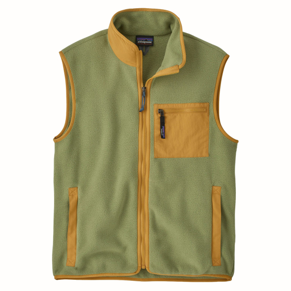 Patagonia M\'s Synch Vest Buckhorn Green ryhmässä Vaatteet ja kengät / Vaatetus / Liivit / Arkiliivit @ Sportfiskeprylar.se (23011-BUGR-Sr)