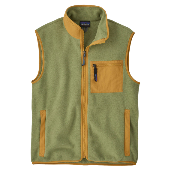 Patagonia M\'s Synch Vest Buckhorn Green ryhmässä Vaatteet ja kengät / Vaatetus / Liivit / Arkiliivit @ Sportfiskeprylar.se (23011-BUGR-Sr)