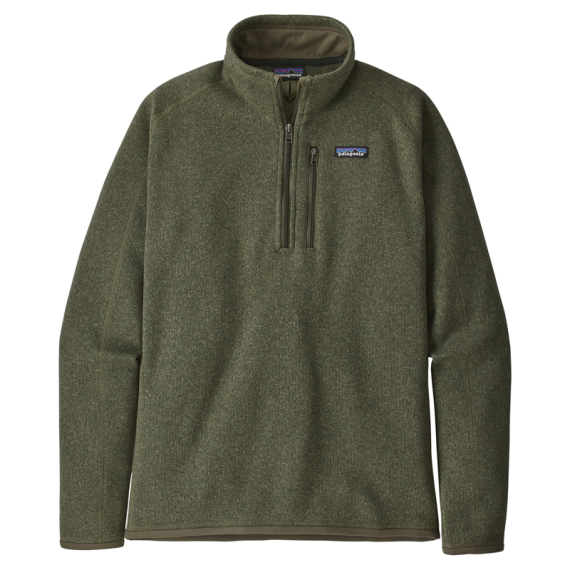 Patagonia M\'s Better Sweater 1/4 Zip Industrial Green ryhmässä Vaatteet ja kengät / Vaatetus / Villapaidat / Fleecepaidat @ Sportfiskeprylar.se (25523-INDG-Sr)