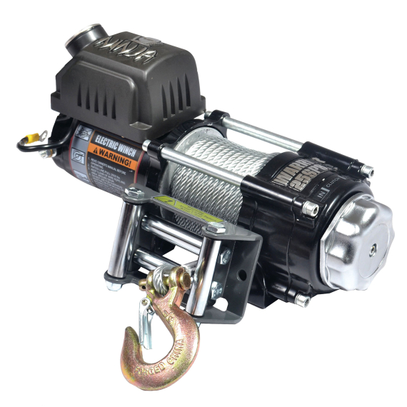 Warrior Winch Ninja 2500 Winch 12V ryhmässä Veneilyelektroniikka & veneily / Veneily Lisävarusteet / Trailerin Lisävarusteet @ Sportfiskeprylar.se (25SPA13r)