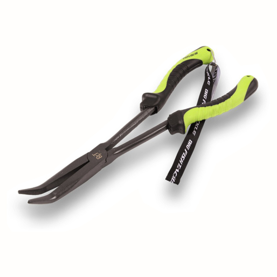 BFT Long Nose Pliers 28cm, Bent - Teflon Coated ryhmässä Työkalut & Lisätarvikkeet / Pihdit & sakset / Pihdit @ Sportfiskeprylar.se (31-TX43B)