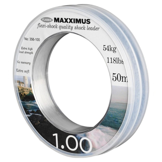 Fladen Maxximus Flexi-Shock Leader 50m ryhmässä Koukut & Tarvikkeet / perukkeet & perukemateriaalit / Perukemateriaalit / Perukemateriaali monofiili @ Sportfiskeprylar.se (356-100r)