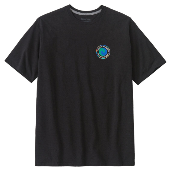 Patagonia M\'s Unity Fitz Responsibili-Tee Ink Black ryhmässä Vaatteet ja kengät / Vaatetus / T-paidat @ Sportfiskeprylar.se (37768-INBK-Sr)