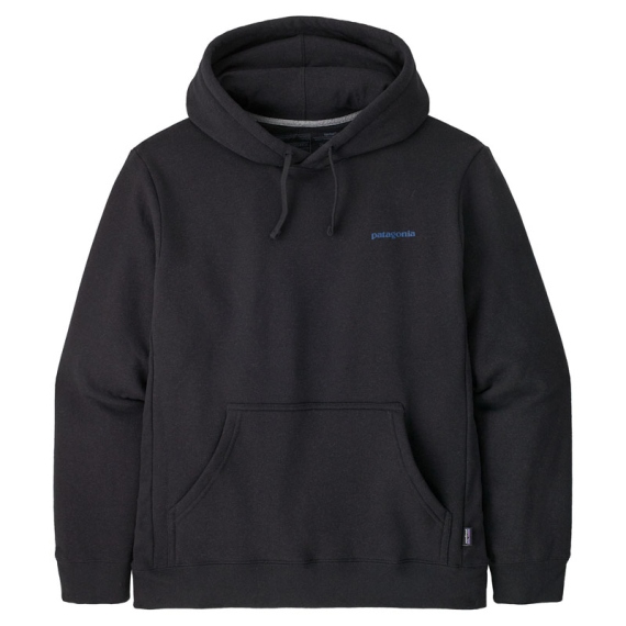 Patagonia Boardshort Logo Uprisal Hoody Ink Black ryhmässä Vaatteet ja kengät / Vaatetus / Villapaidat / Hupparit @ Sportfiskeprylar.se (39665-INBK-Sr)