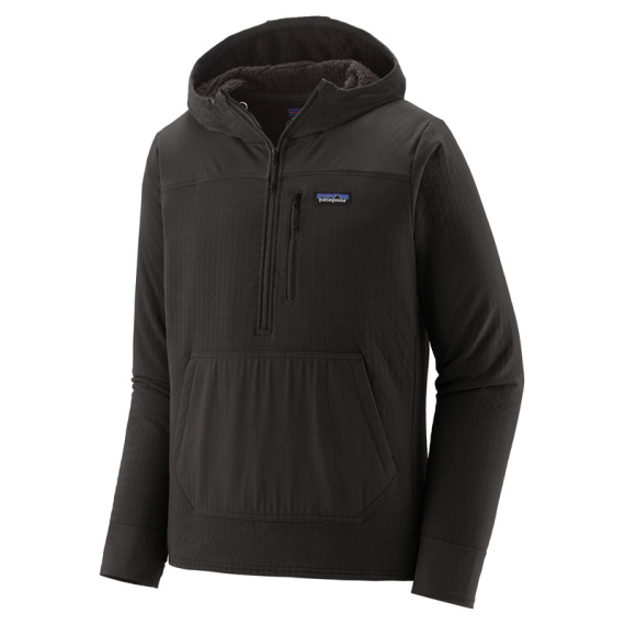 Patagonia M\'s R2 TechFace P/O Black ryhmässä Vaatteet ja kengät / Vaatetus / Villapaidat / Hupparit @ Sportfiskeprylar.se (41765-BLK-Sr)