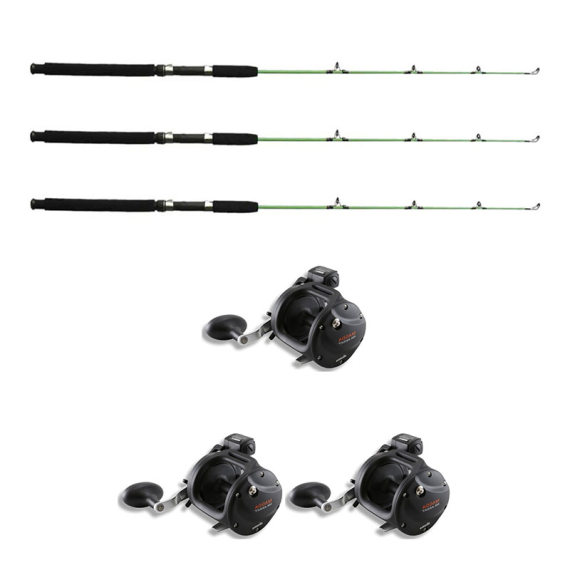 Okuma Magda Pro MA-20DLXT Vänstervevad/Wiggler Ismetespö Medium 118,5 cm 3-Pack ryhmässä Kalastusmenetelmät / Talvikalastus / Jääkalastusyhdistelmät / Pilkkiminen sarjat @ Sportfiskeprylar.se (49697ICE3PCS-SET)