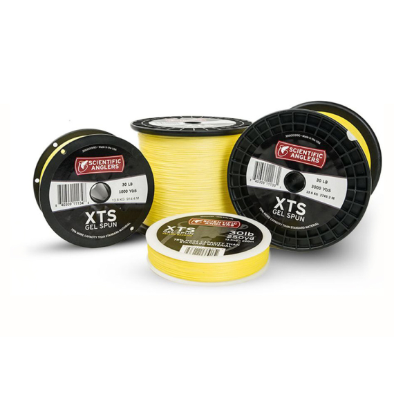 SA XTS Gel Spun Backing Yellow 30lb ryhmässä Siimat / Perhosiimat / Pohjasiimat @ Sportfiskeprylar.se (673137r)