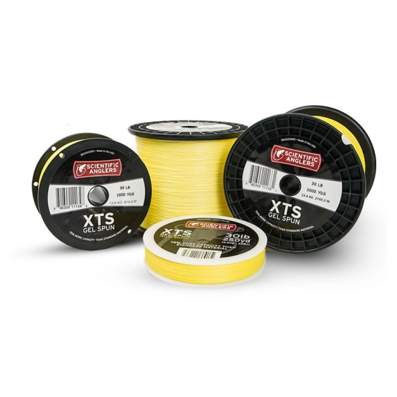 SA XTS Gel Spun Backing Yellow 30lb ryhmässä Siimat / Perhosiimat / Pohjasiimat @ Sportfiskeprylar.se (673137r)