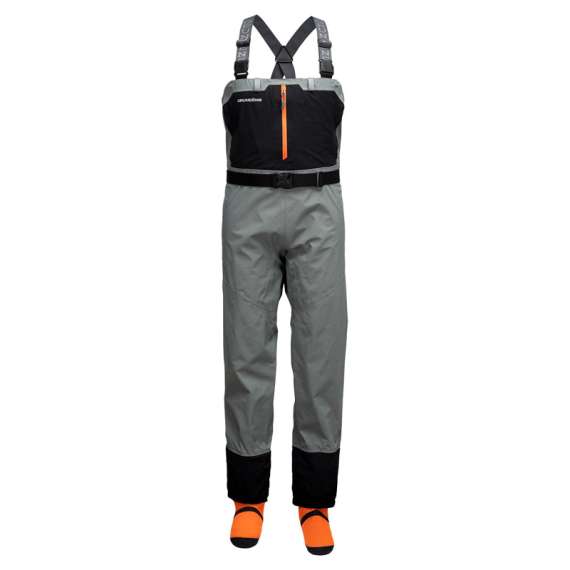 Grundéns Men\'s Bedrock Stockingfoot Wader Sagebrush ryhmässä Vaatteet ja kengät / Kahluuvarusteet / Kahluuvarusteet @ Sportfiskeprylar.se (90005-074-3007r)