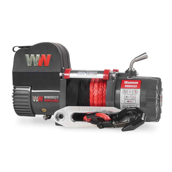 Warrior Winch Samurai 9500 Winch Short Drum 12V Synthetic Rope ryhmässä Veneilyelektroniikka & veneily / Veneily Lisävarusteet / Trailerin Lisävarusteet @ Sportfiskeprylar.se (95DVA12)