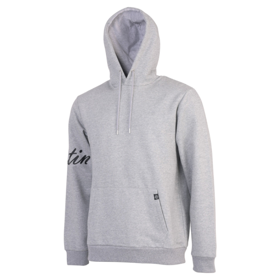 Westin Script Hoodie Grey Melange ryhmässä Vaatteet ja kengät / Vaatetus / Villapaidat / Hupparit @ Sportfiskeprylar.se (A256-503-Sr)