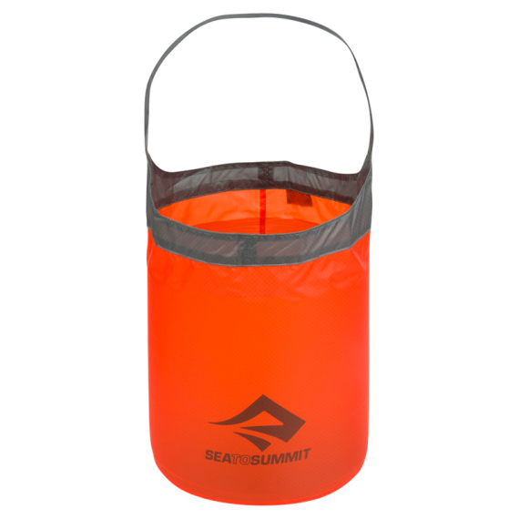 Sea To Summit Folding Bucket Ultrasilicone 10L Orange ryhmässä Retkeily / ulkoilu / Retkikeittiöt & keittiövälineet / Vesipullot @ Sportfiskeprylar.se (AUSFB10)