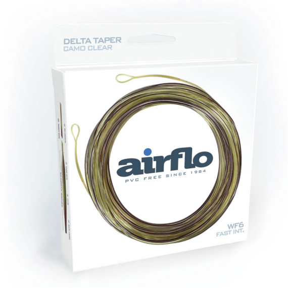 Airflo Delta Clear Camo Fast Intermediate Fly Line ryhmässä Siimat / Perhosiimat / Yhdenkäden siimat @ Sportfiskeprylar.se (CL-WF5FI-CAMOr)