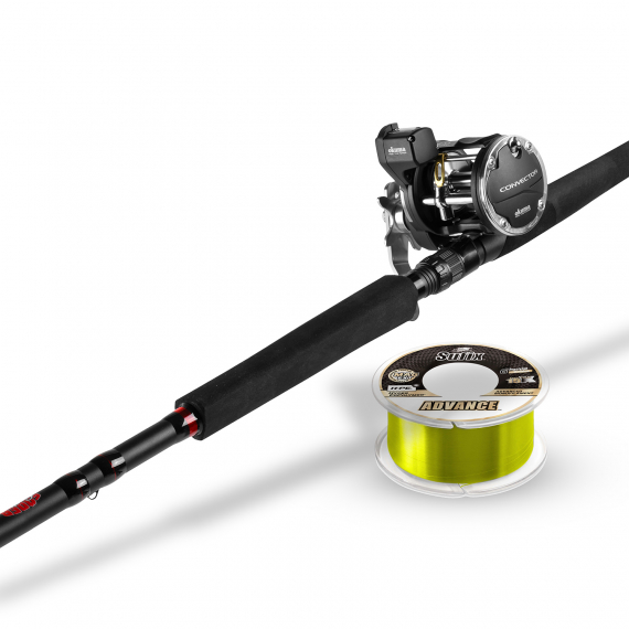 Daiwa Söder Custom Predator Trolling Convector Combo ryhmässä Yhdistelmät / Vetouistelusarjat @ Sportfiskeprylar.se (CONVECTOR20SODERTROLLING)