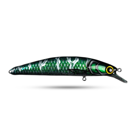 Elfbaits Big Troll 25cm, 160g - Northern Lights ryhmässä Uistimet / vieheet / Käsintehty vieheet / Käsintehty crankbaits @ Sportfiskeprylar.se (EFLBAITBT1)