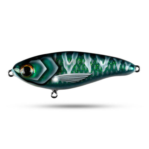 Elfbaits Swim 15cm, 100g - Northern Lights ryhmässä Uistimet / vieheet / Käsintehty vieheet / Käsintehty Jerkbaits @ Sportfiskeprylar.se (EFLBAITSS5)