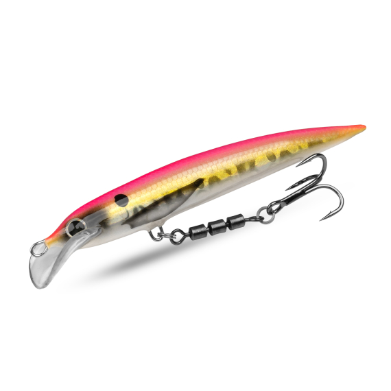 Elfbaits Troll 11cm, 7g - Sunset ryhmässä Uistimet / vieheet / Käsintehty vieheet / Käsintehty crankbaits @ Sportfiskeprylar.se (EFLBAITTRL6)