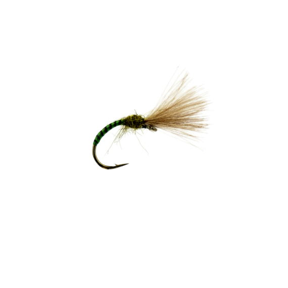 Shuttlecock Quill Emerger Olive # 15 ryhmässä Uistimet / vieheet / Perhot / Kuivaperhoset @ Sportfiskeprylar.se (F30-1007-15)