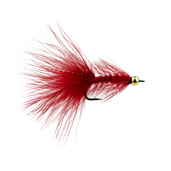 Wolly Bugger BH Red # 6 ryhmässä Uistimet / vieheet / Perhot / Streamerit @ Sportfiskeprylar.se (F30-1055-6)