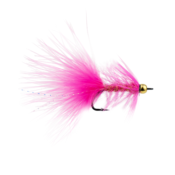 Wolly Bugger BH Pink # 6 ryhmässä Uistimet / vieheet / Perhot / Streamerit @ Sportfiskeprylar.se (F30-1058-6)