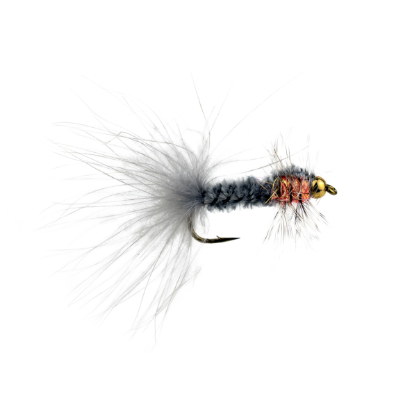 Montana Grey/Orange Streamer BH # 6 ryhmässä Uistimet / vieheet / Perhot / Streamerit @ Sportfiskeprylar.se (F30-1094-6)