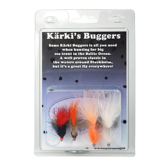 Fly Assortment Kärki´s Buggers ryhmässä Uistimet / vieheet / Perhot / Perhosarjat @ Sportfiskeprylar.se (FD036)