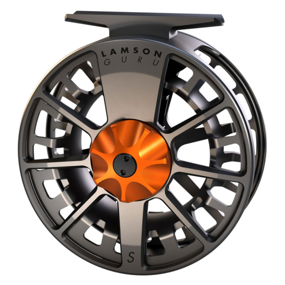 Lamson Guru S-Series Fly Reel Blaze ryhmässä Kelat / Perhokelat & Lisäkelat / Perhokelat @ Sportfiskeprylar.se (GS-3PLUSREEL-BLAZEr)