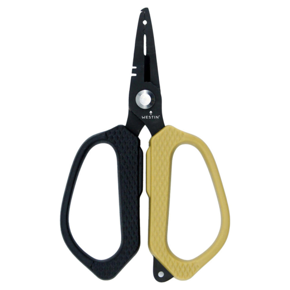 Westin Braid Scissor & Splitring Plier Stainless 5\'/12,5cm ryhmässä Työkalut & Lisätarvikkeet / Pihdit & sakset / Leikkurit & sakset @ Sportfiskeprylar.se (H016-627-158)