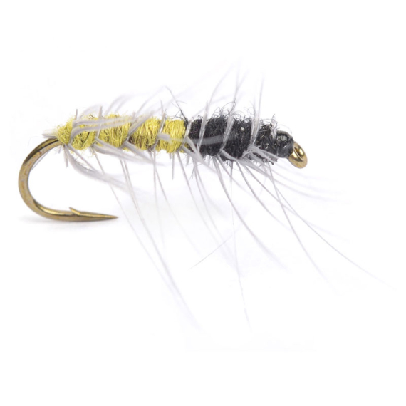 Superpuppa Brun/Yellow size 12 ryhmässä Uistimet / vieheet / Perhot / Kuivaperhoset @ Sportfiskeprylar.se (HF0140-12)