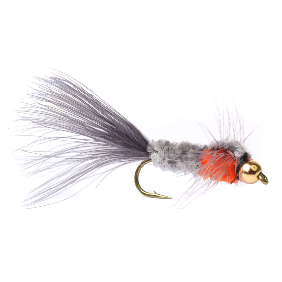 GH Montana Grey/Orange streamer size 8 ryhmässä Uistimet / vieheet / Perhot / Streamerit @ Sportfiskeprylar.se (HF0193-8)