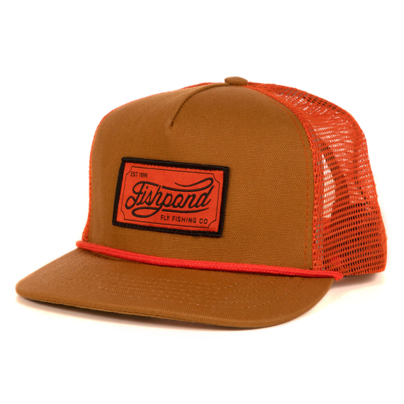 Fishpond Heritage Trucker Hat - Sandbar/Orange ryhmässä Vaatteet ja kengät / Lippikset ja päähineet / Lippikset / Trucker lippikset @ Sportfiskeprylar.se (HTH-S-O)