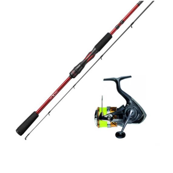 Söder Tackle Lake X Perch Laguna Combo ryhmässä Kalastusmenetelmät / Heittokalastus / Yhdistelmät / Virvelisetit @ Sportfiskeprylar.se (LAKEXINKLDAIWA12)