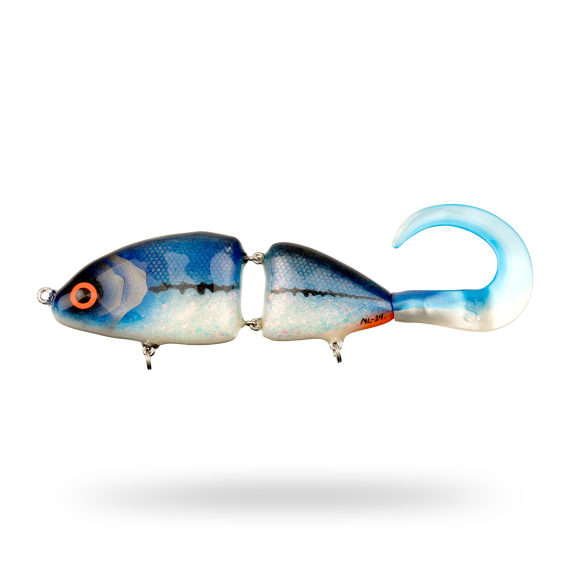 Mälaren Lures Fathead Swimbait 17cm, 125g - Blue Maniac ryhmässä Uistimet / vieheet / Käsintehty vieheet / Käsintehty uistimet @ Sportfiskeprylar.se (MLFHS17-2)